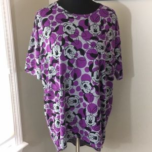 Lularoe Irma Minnie Mouse XS